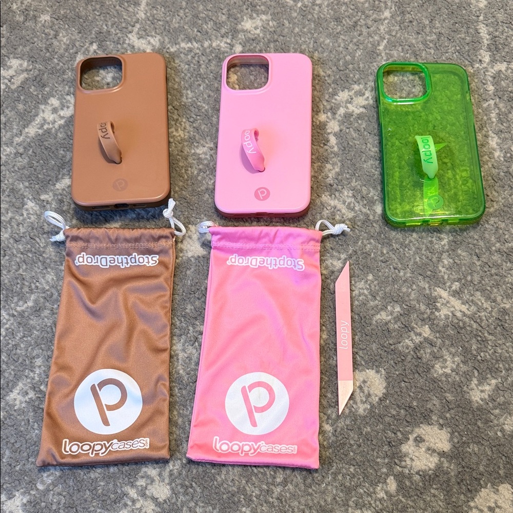 iPhone 12 Pro Max/iPhone 13 Pro Max Loopy Case Bundle